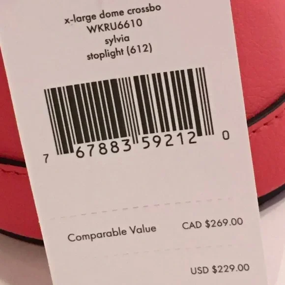 New Kate spade Sylvia crossbody coral pink